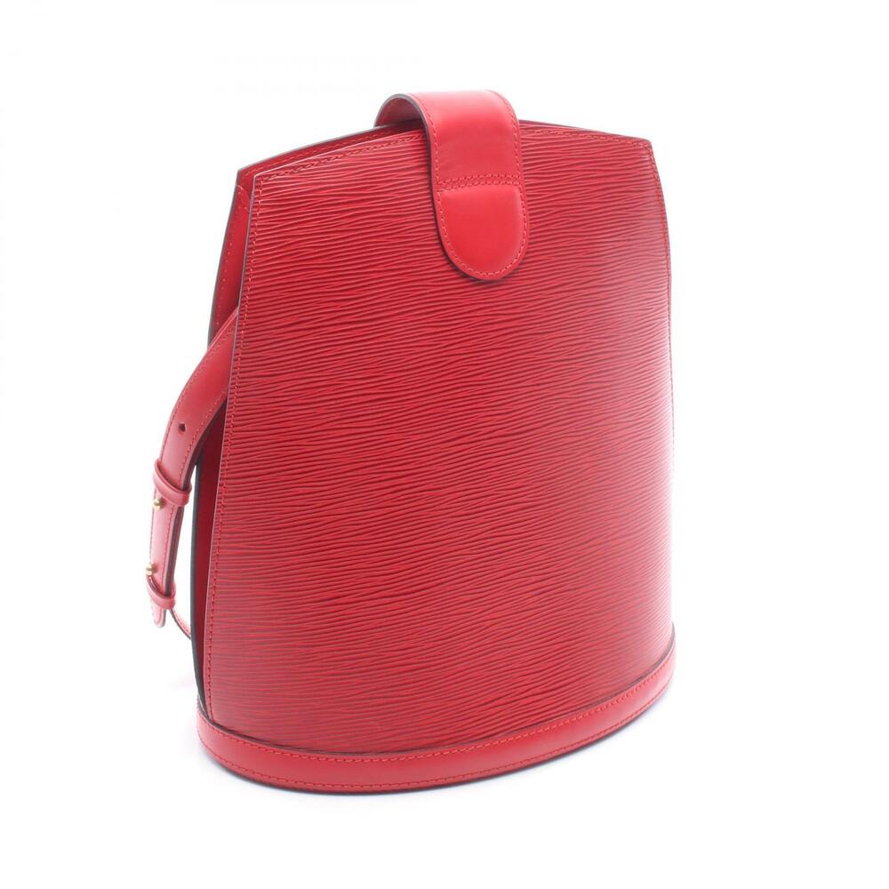 Louis Vuitton Cluny Epi Leather Shoulder Bag Red